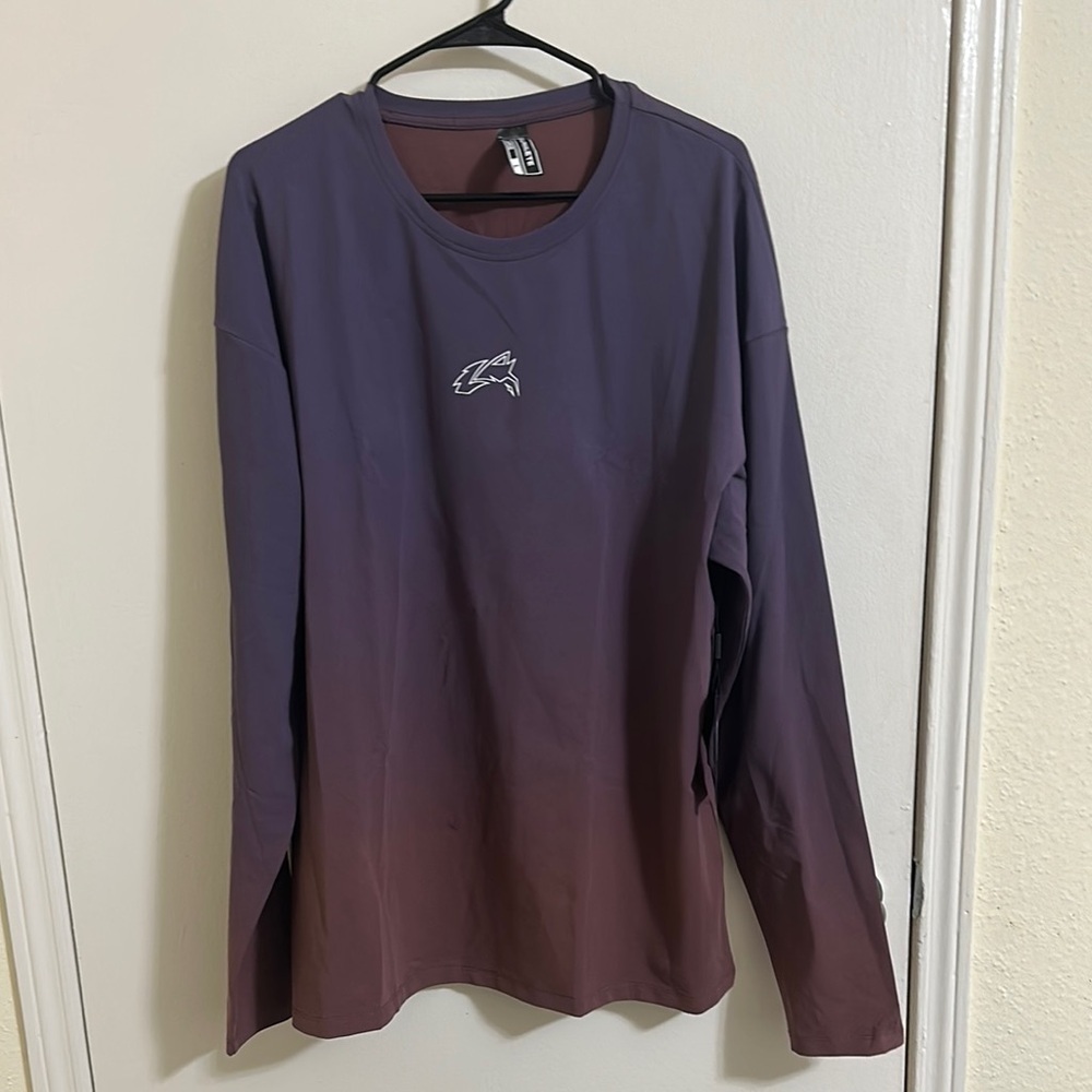 NWT Alphalete Men’s Wolf Head Oversized Long Sleeve Tshirt